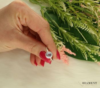 Pierścionek z białego złota DIAMENT, topaz i diamenty 0660027051 HSI.  (2).jpg